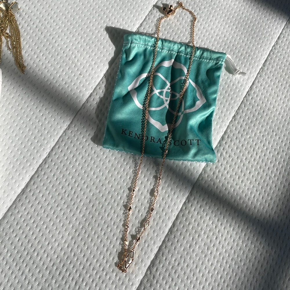 Kendra Scott Rose Gold Chain Necklace